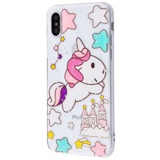 Чохол Cartoon для iPhone X / Xs силіконова казка