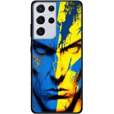 Чохол для Samsung Galaxy S21 Ultra (G998) MixCase асорті обличчя фарбою