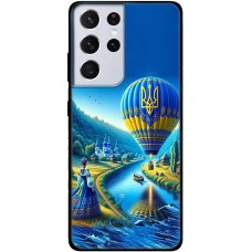 Чохол для Samsung Galaxy S21 Ultra (G998) MixCase асорті повітряна куля