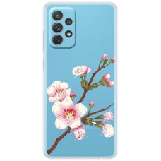 Чохол для Samsung Galaxy A13 (A135) MixCase стрази гілочка сакури