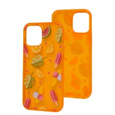 Чохол для iPhone 12 Pro Max Summer Time orange / ice cream