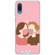 Чохол для Samsung Galaxy A02 (A022) для закоханих 12