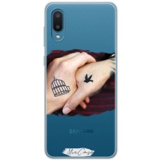 Чохол для Samsung Galaxy A02 (A022) для закоханих 14