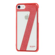 Чохол Beckberg Busi New для iPhone 7/8 зі стразами рожевий