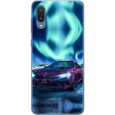 Чохол для Samsung Galaxy A02 (A022) MixCase авто бмв бордова