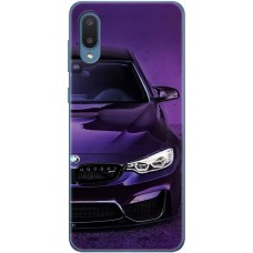 Чохол для Samsung Galaxy A02 (A022) MixCase авто бмв фіолетовий