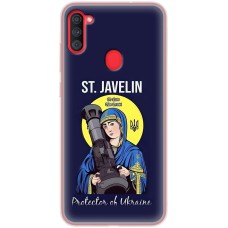 Чохол для Samsung Galaxy A11 (A115) / M11 (M115) MixCase патріотичні Боже, збережи!
