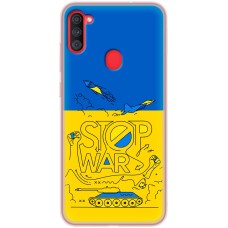 Чохол для Samsung Galaxy A11 (A115) / M11 (M115) MixCase патріотичні разом до перемо