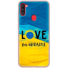Чохол для Samsung Galaxy A11 (A115) / M11 (M115) MixCase патріотичні love Ukraine