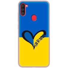 Чохол для Samsung Galaxy A11 (A115) / M11 (M115) MixCase патріотичні Ukraine
