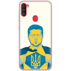 Чохол для Samsung Galaxy A11 (A115) / M11 (M115) MixCase патріотичні Наша людина