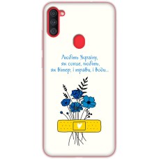 Чохол для Samsung Galaxy A11 (A115) / M11 (M115) MixCase патріотичні все буде Україна