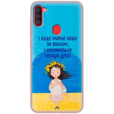 Чохол для Samsung Galaxy A11 (A115) / M11 (M115) MixCase патріотичні мирне небо