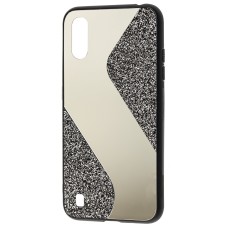 Чохол для Samsung Galaxy A01 (A015) Shine mirror чорний