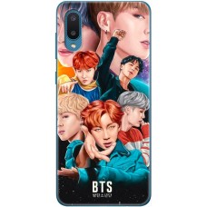 Чохол для Samsung Galaxy A02 (A022) MixCase BTS в космосі