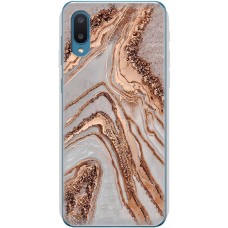 Чохол для Samsung Galaxy A02 (A022) MixCase мармур сірий I