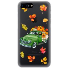 Чохол для iPhone 7 Plus / 8 Plus MixCase осінь авто з гарбузами