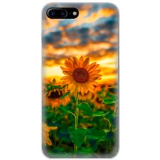 Чохол для iPhone 7 Plus / 8 Plus MixCase осінь поле соняшників