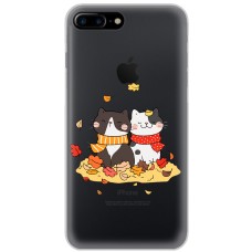 Чохол для iPhone 7 Plus / 8 Plus MixCase осінь котяча осінь