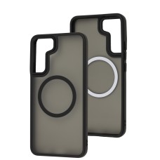 Чохол для Samsung Galaxy S22+ (S906) WAVE Matte Insane MagSafe black