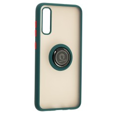 Чохол для Samsung Galaxy A70 (A705) LikGus Edging Ring оливковий