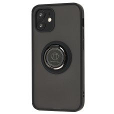Чохол для iPhone 12 mini LikGus Edging Ring чорний