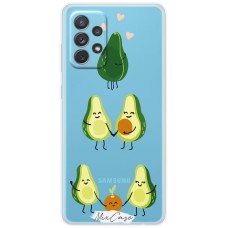 Чохол для Samsung Galaxy A72 Mixcase авокадо дизайн 1