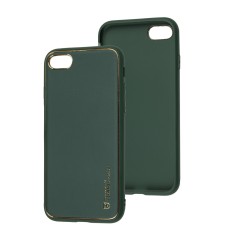 Чохол для iPhone 7 / 8 / SE 20 Leather Xshield army green