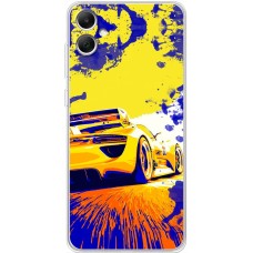 Чохол для Samsung Galaxy A05 (A055) MixCase машини жовта car дрифт