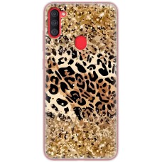 Чохол для Samsung Galaxy A11 / M11 MixCase Леопард