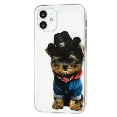 Чеххол для iPhone 12 / 12 Pro Собачка дизайн 1