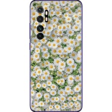 Чохол для Xiaomi Mi Note 10 Lite MixCase квіти ромашки фарбами