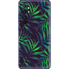 Чохол для Xiaomi Mi Note 10 Lite MixCase квіти тропічні листочки