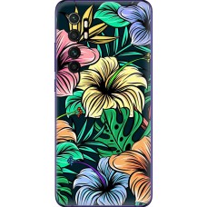 Чохол для Xiaomi Mi Note 10 Lite MixCase квіти тропіки