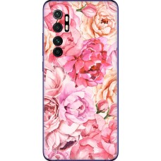 Чохол для Xiaomi Mi Note 10 Lite MixCase квіти піони