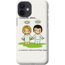 Чехол для iPhone 12 mini Mixcase для влюбленных 28