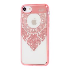 Чохол Beckberg для iPhone 7 / 8 Monsoon молитва рожеве золото дизайн п'ять