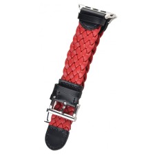 Ремінець Apple Watch Weave Buckle 42mm червоний