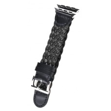 Ремінець Apple Watch Weave Buckle 38mm чорний