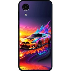 Чохол для Samsung Galaxy A03 Core (A032) MixCase машини неон mix