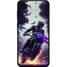 Чохол для Samsung Galaxy A03 Core (A032) MixCase машини неон мото