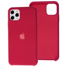 Чохол silicone для iPhone 11 Pro Max case червона троянда
