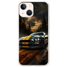 Чохол для iPhone 13 mini MixCase машини неон Ford Mustang