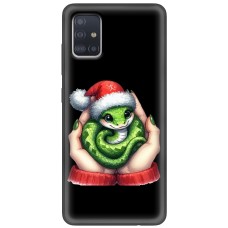 Чохол для Samsung Galaxy M31s (M317) MixCase Новий рік 2025 змія в руках