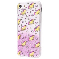 Чохол для iPhone 7 Plus / 8 Plus Chic Kawair рожеві одноріжки