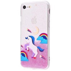 Чохол для iPhone 7 Plus / 8 Plus Chic Kawair рожеві поні