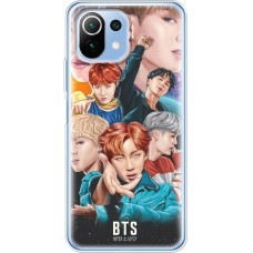 Чохол для Xiaomi Mi 11 Lite MixCase BTS в космосі