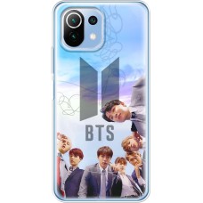 Чохол для Xiaomi Mi 11 Lite MixCase BTS вигляд знизу