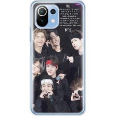Чохол для Xiaomi Mi 11 Lite MixCase BTS текст пісні