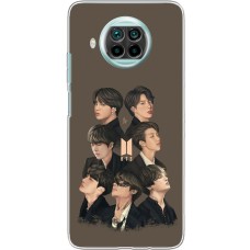 Чохол для Xiaomi Mi 10T Lite MixCase BTS на коричневому